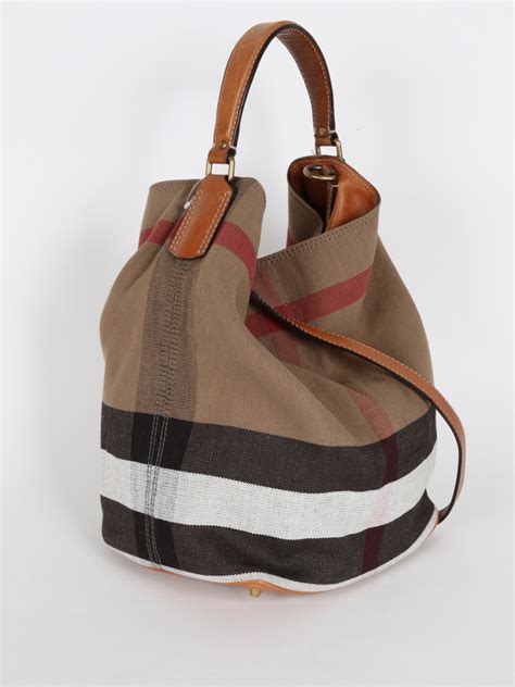 burberry canvas ashby bag